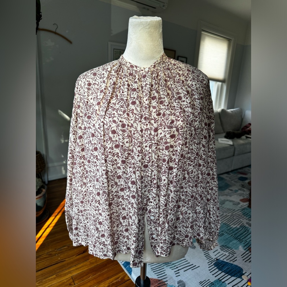 Doen Jane Blouse in mini earl floral
